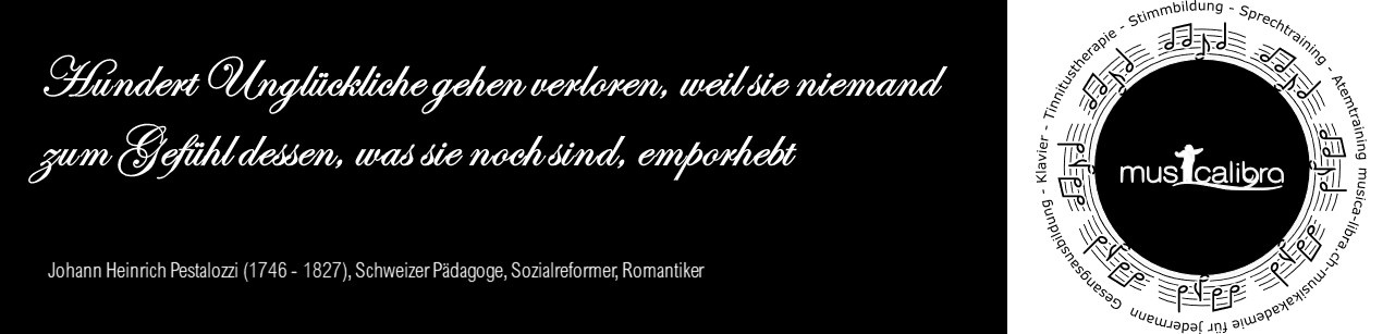 Hundert Unglückliche gehen verloren, weil sie niemand zum Gefühl dessen, was sie noch sind, ermporhebt