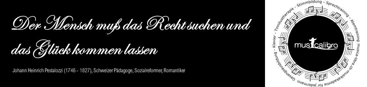 Der Mensch muss das Recht suchen und das Glück kommen lassen - J.H.Pestalozzi Zürich 19. Jh.